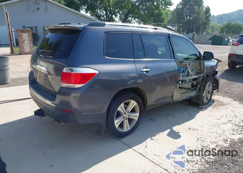 2012 Toyota Highlander Limited from USA, damaged, VIN 5TDDK3EH8CS153044
